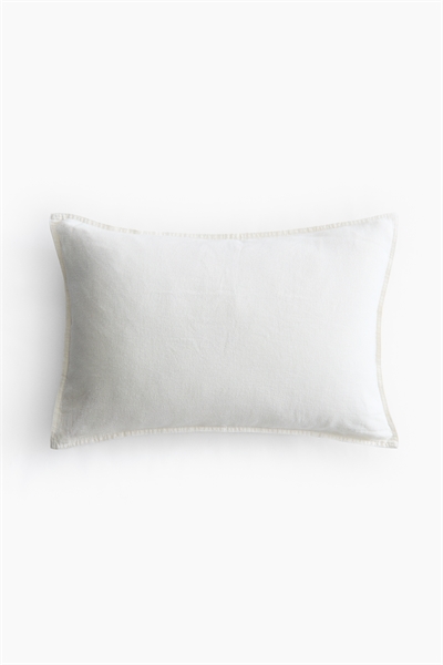 Чехол для подушки из льняной смеси артикул 1207164016