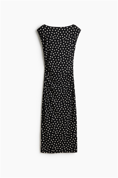 Платье с капюшоном на рукавах артикул 1239334024