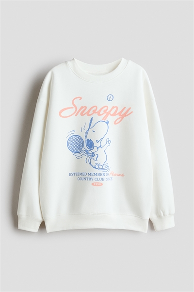 Толстовка оверсайз с принтом и мотивом артикул 1305494025