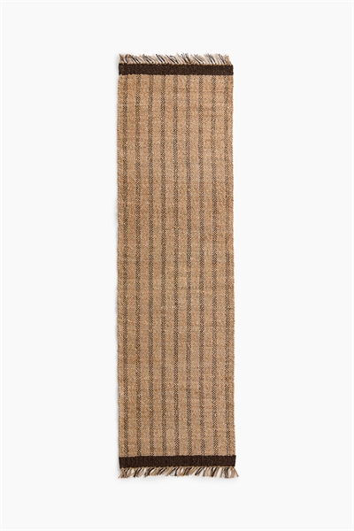 Коврик из джута с бахромой артикул 1318336001