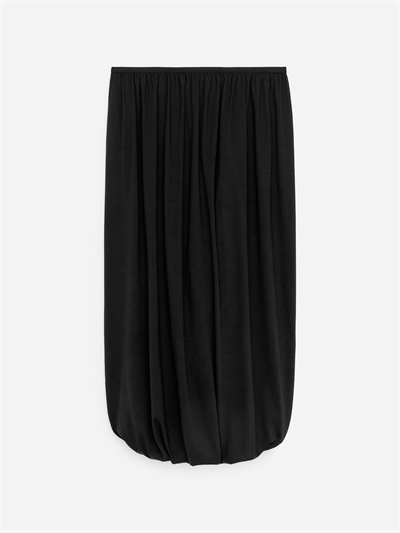Юбка средней длины с драпировкой артикул 1333782001