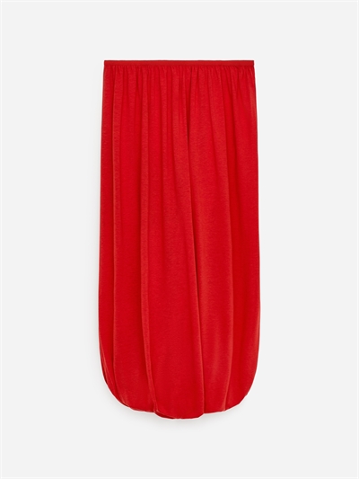 Юбка средней длины с драпировкой артикул 1333782002