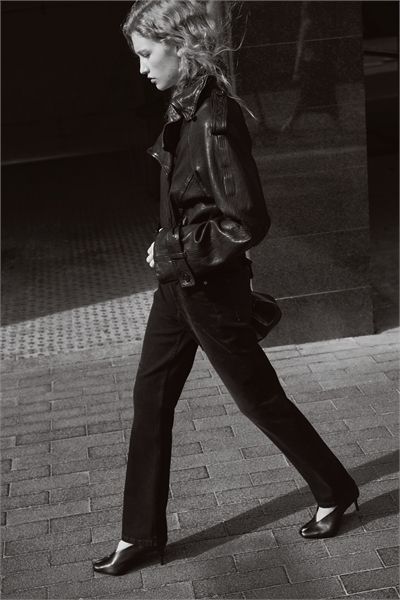 Джинсы с высокой талией и прямым кроем артикул 1340207002