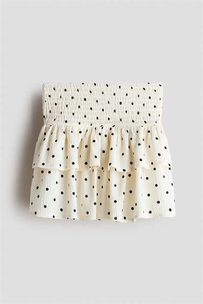 Складчатая юбка с ярусами артикул 1344914002