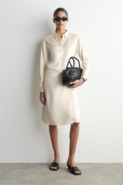 Юбка-парео из атласа артикул 1334378001