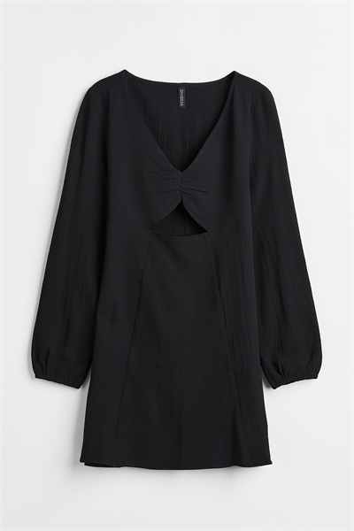 Платье с вырезом из крепа артикул 1109937001