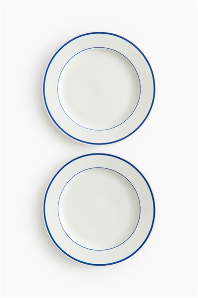Обеденные тарелки из фарфора 2 шт. артикул 1296888004