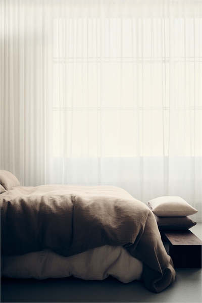 Муслиновое постельное белье для двуспальных/king-size кроватей артикул 0888322044