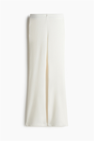 Трикотажные расклешенные брюки артикул 1276163001