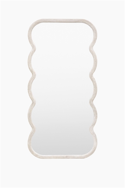 Большое зеркало с изгибами артикул 1360042001