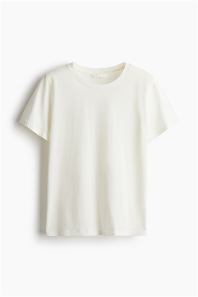 Хлопковая футболка артикул 1270848002