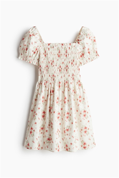 Платье из поплина с вышивкой артикул 1274547006