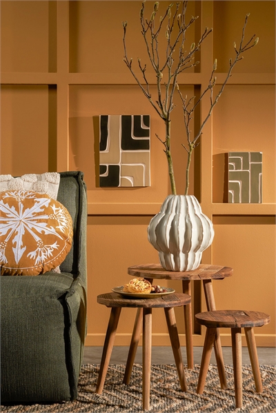 Боковой столик из переработанной древесины артикул 1209058001