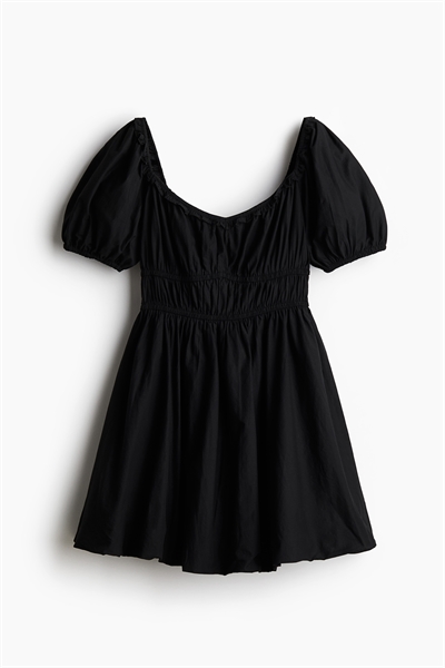 Хлопковое платье с оборками артикул 1280536002