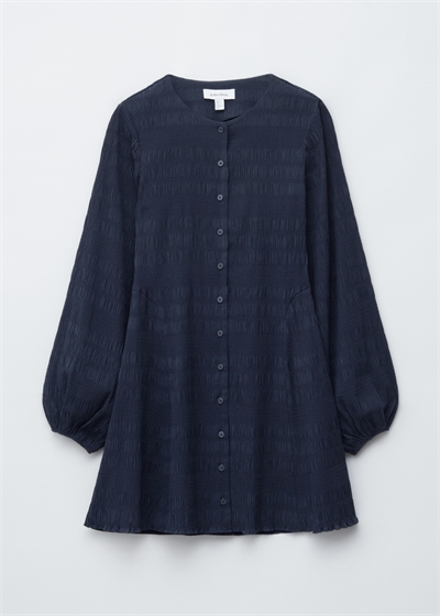 Мини-платье с воздушными рукавами артикул 1292091001