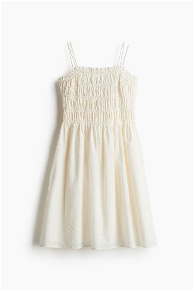 Хлопковое платье с лифом с помпоном артикул 1275782002