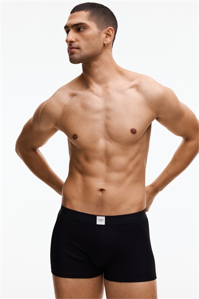 Трусы боксеры в рубчик, 3 штуки в наборе артикул 1334304001