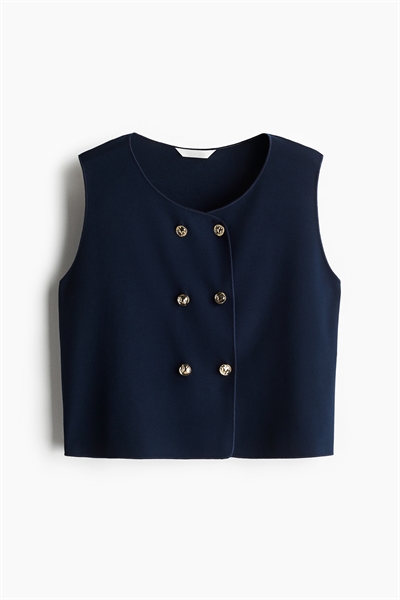 Двубортный жилет артикул 1292544002