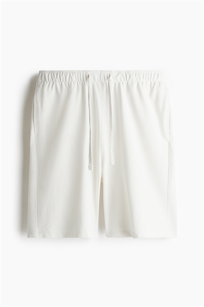 Шорты до колена из пике Relaxed Fit артикул 1275063003