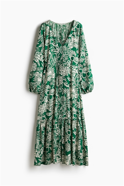 Платье из крепа с завязывающимся поясом артикул 1226566016