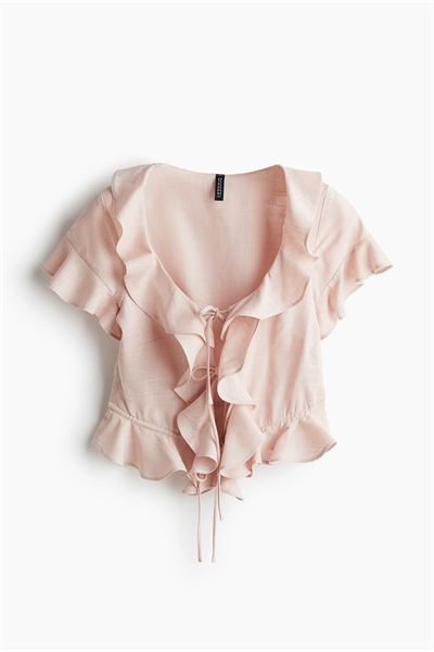 Блузка с воланами артикул 1271515003