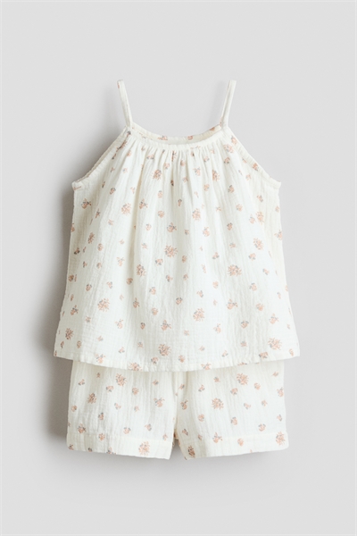 Комплект из 2 частей из хлопкового муслина артикул 1275758002