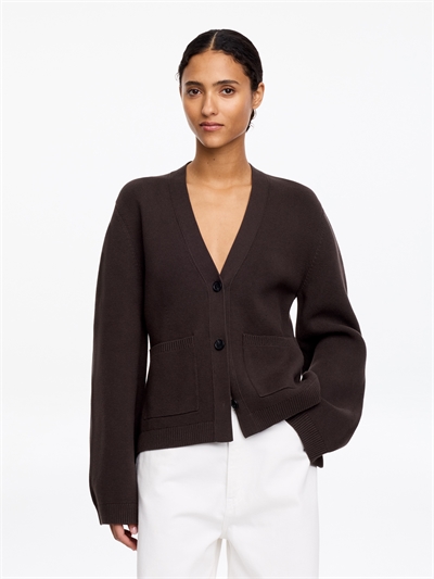 Хлопковый кардиган артикул 1227768009