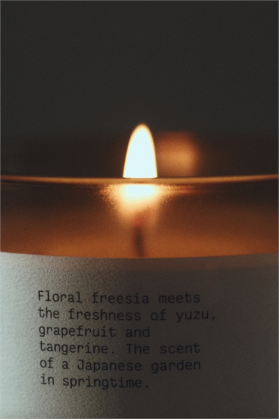 Ароматическая свеча в стеклянном держателе артикул 1317850005