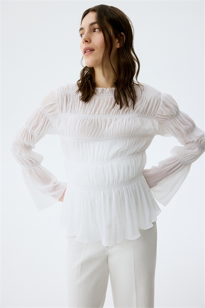 Топ с вырезом-лодочкой MAMA Smocked артикул 1339650001