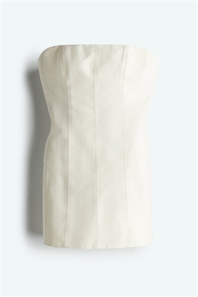 Платье-мини с завышенной талией артикул 1284976001