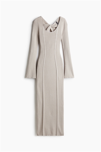 Платье из трикотажа с перекрученными деталями артикул 1284623001