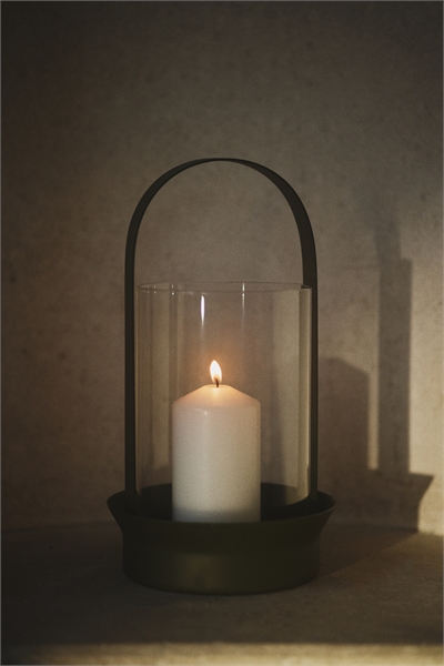 Большой стеклянный фонарь артикул 1319257003