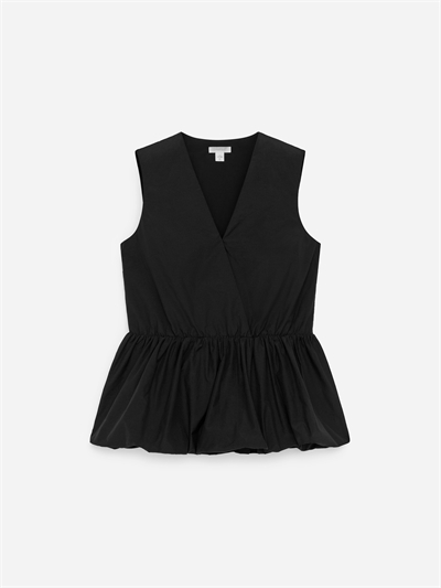 Топ с баской из тафты артикул 1316231002