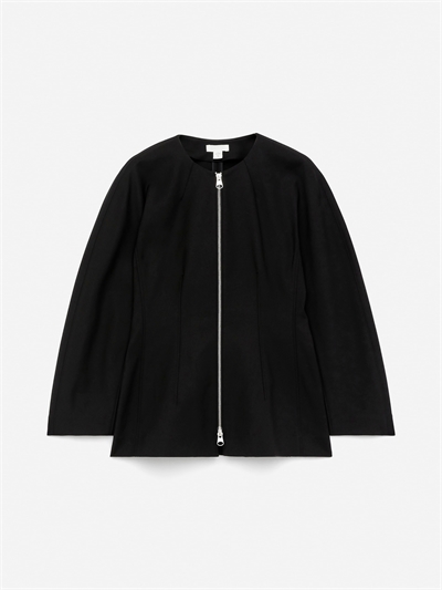 Топ с застежкой-молнией и баской артикул 1311176001