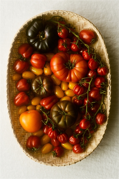 Овальная бамбуковая корзина артикул 1326692001