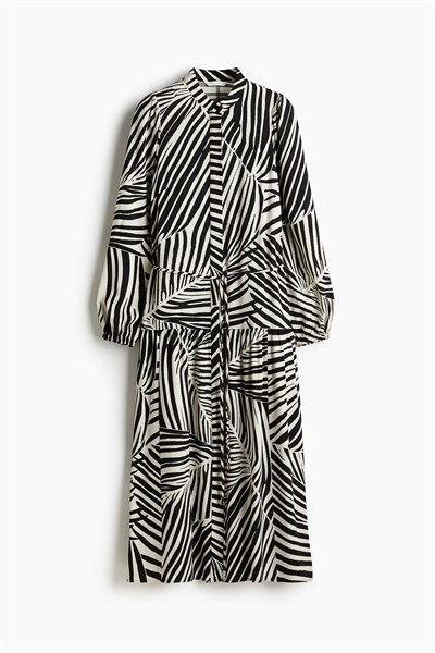 Длинное платье с пышными рукавами артикул 1272213002