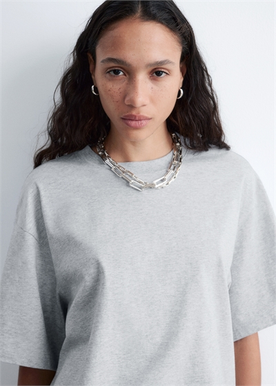 Ожерелье из толстых звеньев артикул 1000688003