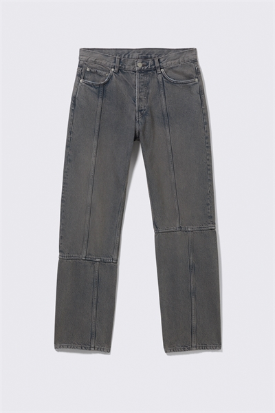 Джинсы свободного кроя с прямыми штанинами артикул 1300872001