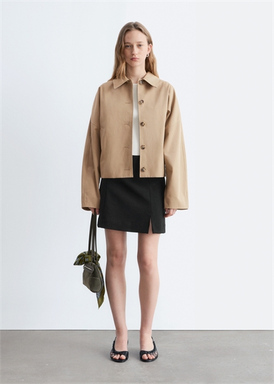 Мини-юбка с высокой талией артикул 1237553001