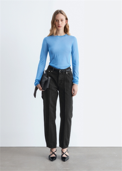 Топ из тонкого трикотажа артикул 1328904002