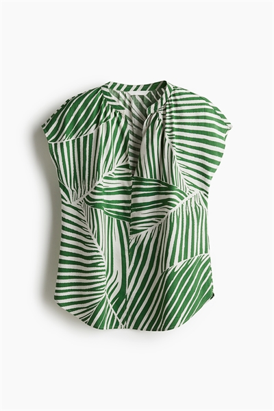 Блузка с воротником-бантом артикул 1260350004