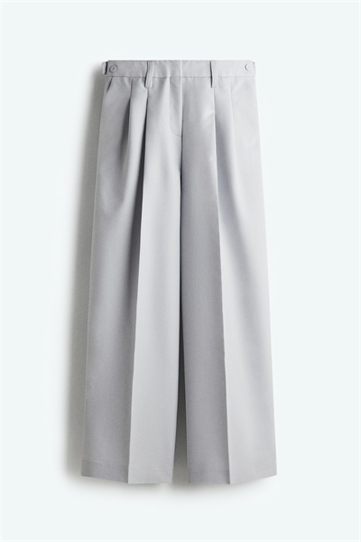 Костюмные брюки из шерстяного бленда артикул 1278179001