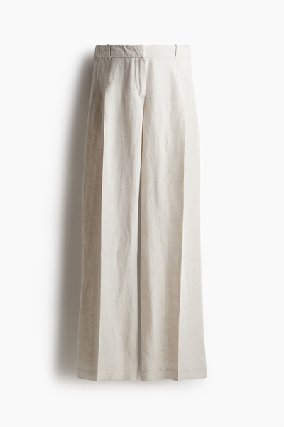 Брюки из льняной смеси MAMA Before & After артикул 1255359001