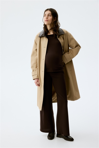 Топ с вырезом лодочкой MAMA артикул 1323476003