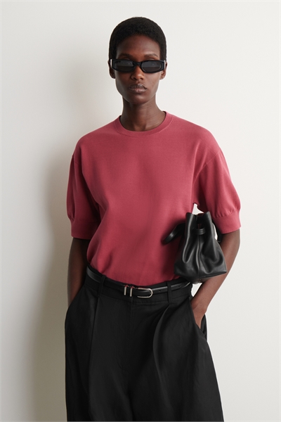 Трикотажная хлопковая футболка артикул 1327620003