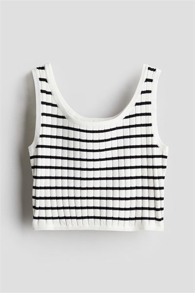 Жилетка из ребристого трикотажа артикул 1222433003