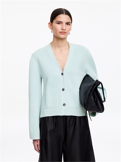 Хлопковый кардиган артикул 1227768011