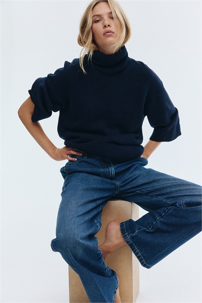 Джемпер с вырезом поло из тонкого трикотажа артикул 1321551001