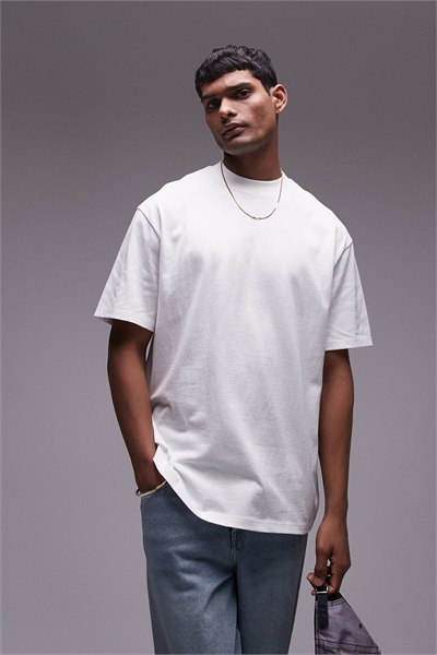 Футболка свободного кроя артикул 134539893