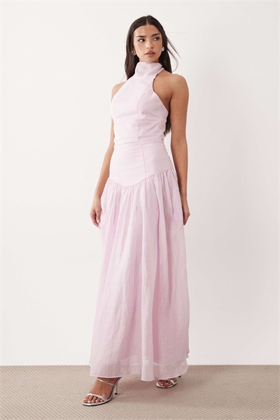 Хлопковая юбка макси с заниженной талией от Amorette co-ord артикул 153757156